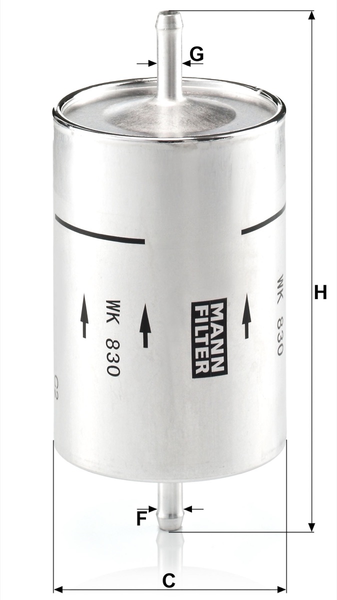 Mann-Filter WK 830 Fuel Filter