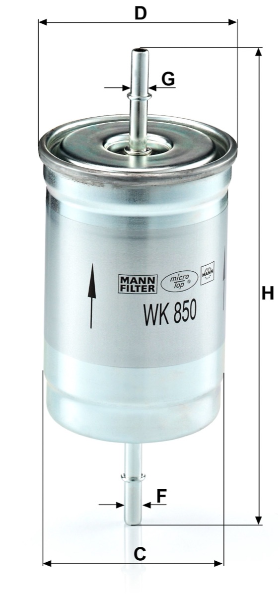 Mann-Filter WK 850 Fuel Filter