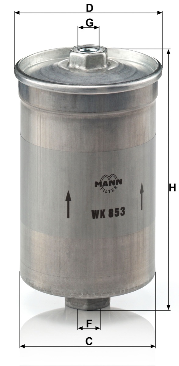 Mann-Filter WK 853 Fuel Filter