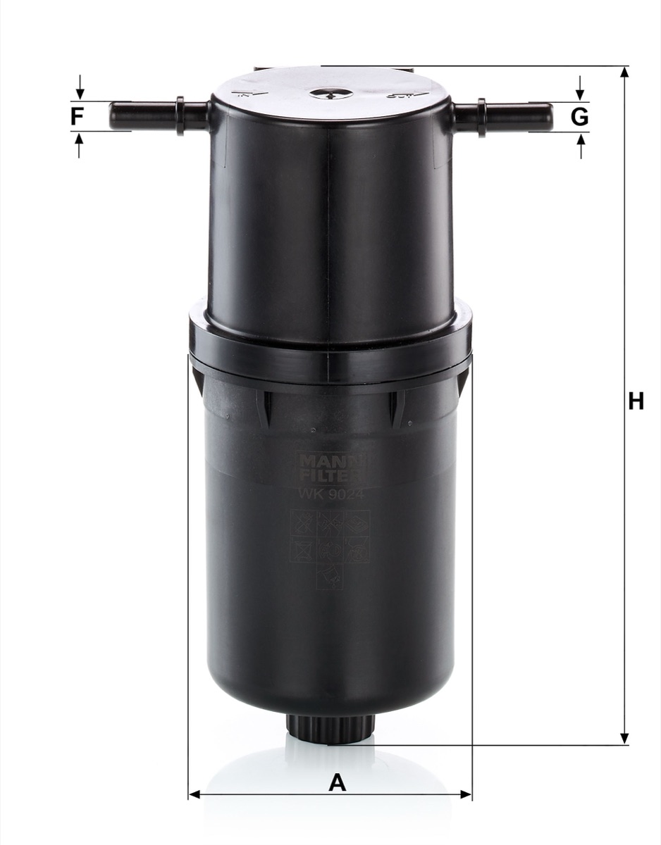 Mann-Filter WK 9024 Fuel Filter