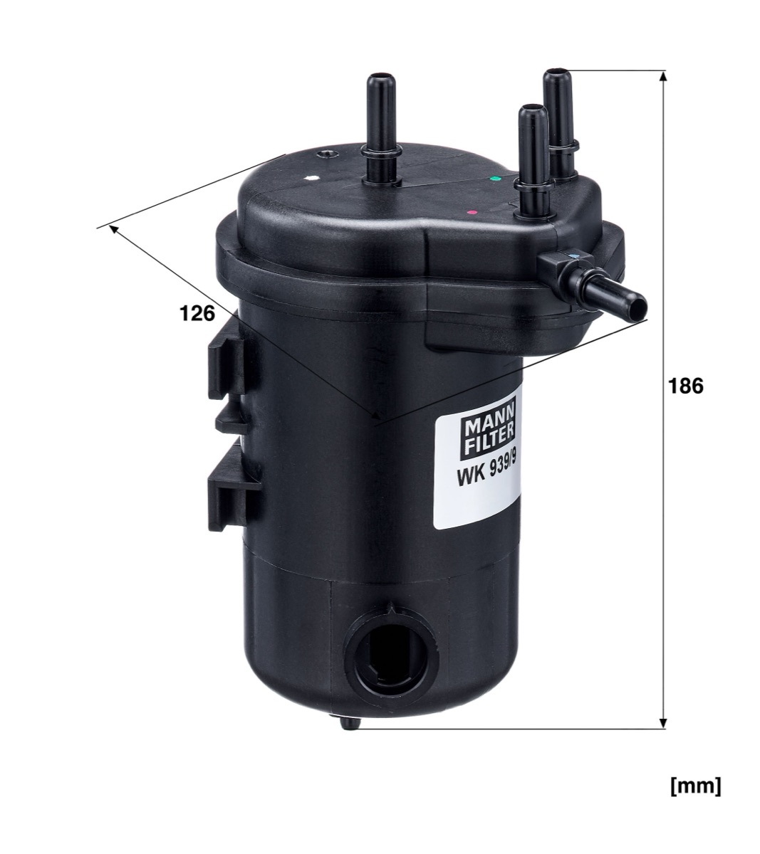 Mann-Filter WK 939/9 x Fuel Filter