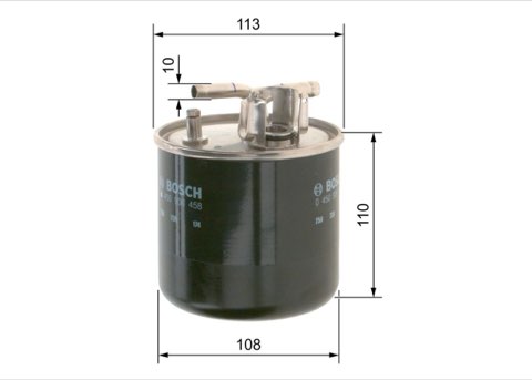 Bosch 0 450 906 458 Fuel Filter, photo 2