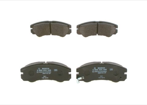 Bosch 0 986 424 366 Brake Pad Set