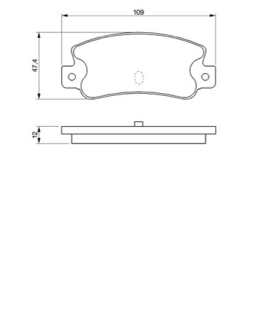 Bosch 0 986 461 770 Brake Pad Set, photo 3