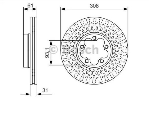 Bosch 0 986 479 C99 Brake Disc, photo 2