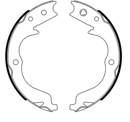 Bosch 0 986 487 739 Handbrake Shoes, photo 3