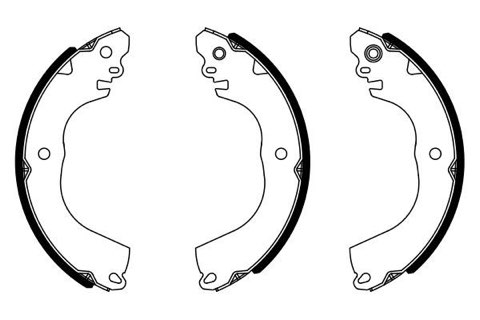 Bosch 0 986 487 951 Brake Shoe Set, photo 3
