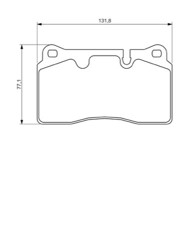 Bosch 0 986 494 351 Brake Pad Set, photo 3