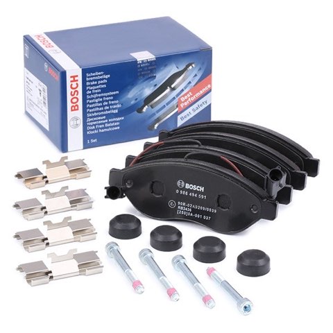 Bosch 0 986 494 591 Brake Pad Set, photo 2