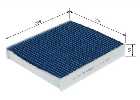 Bosch 0 986 628 606 Pollen Filter, photo 2