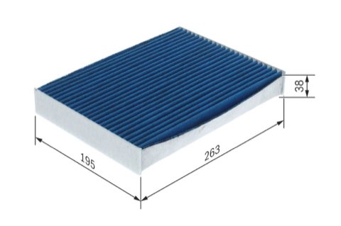 Bosch 0 986 628 637 Pollen Filter, photo 2