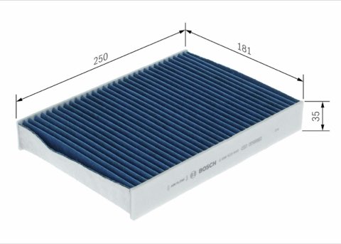 Bosch 0 986 628 646 Pollen Filter, photo 3