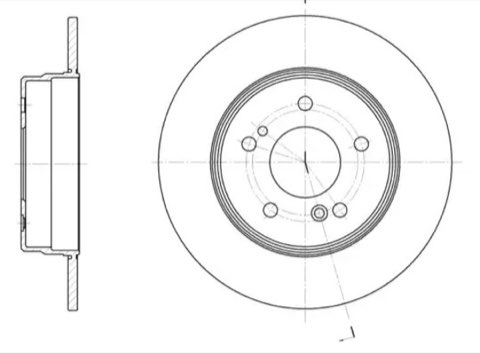 Brembo Xtra 08.5178.77 Brake Disc — 278mm, photo 2