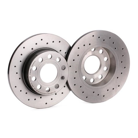 Brembo Xtra 08.9488.1X Brake Disc — Rear 256mm, photo 2