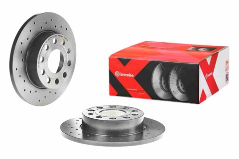 Brembo Xtra 08.9488.1X Brake Disc — Rear 256mm, photo 3