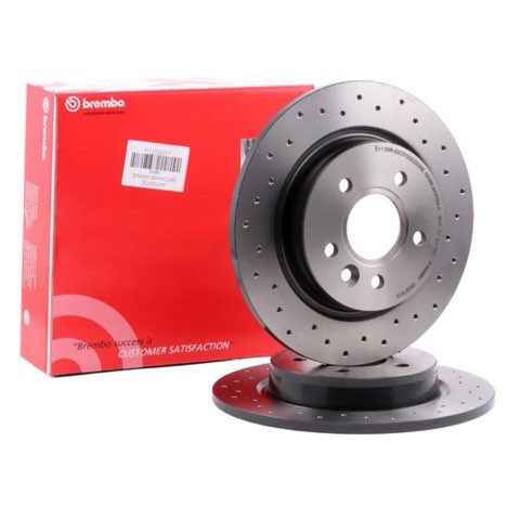 Brembo Xtra 08.9975.1X Brake Disc — Rear 280mm