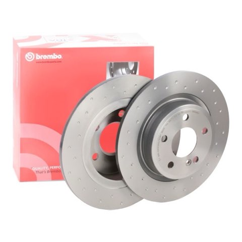 Brembo Xtra 08.B348.4X Brake Disc — Rear 295mm