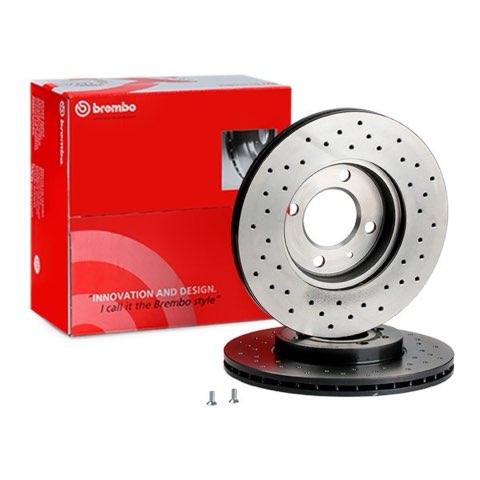 Brembo Xtra 09.5166.1X Brake Disc — Front 256mm