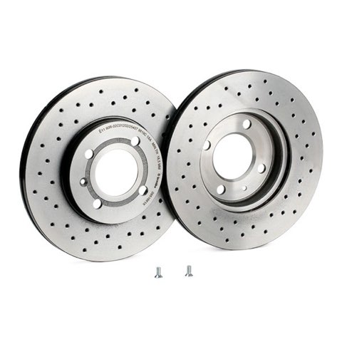 Brembo Xtra 09.5166.1X Brake Disc — Front 256mm, photo 2
