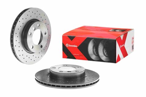 Brembo Xtra 09.5390.3X Brake Disc — Front 286mm, photo 4