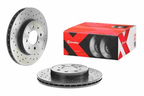 Brembo Xtra 09.5509.1X Brake Disc — Front 262mm, photo 4