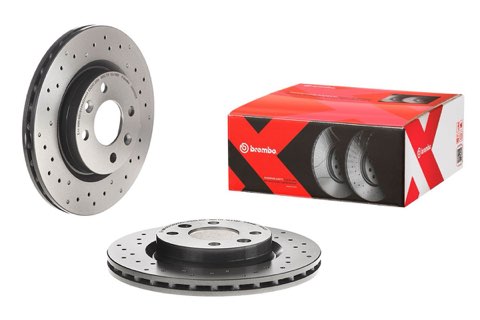 Brembo Xtra 09.5802.2X Brake Disc — Front 259mm, photo 3