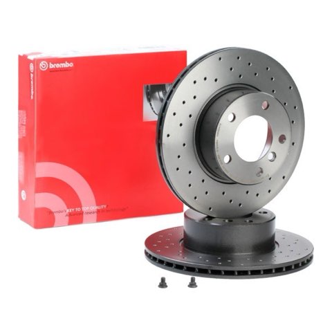 Brembo Xtra 09.6924.1X Brake Disc — Front 296mm