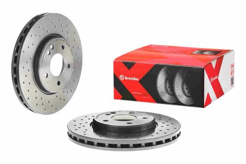 Brembo Xtra 09.8304.1X Brake Disc — Front 300mm, photo 4