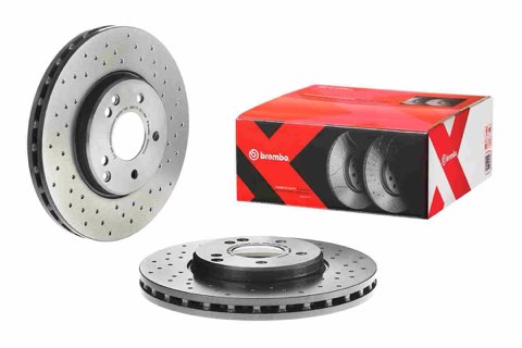 Brembo Xtra 09.8304.2X Brake Disc — Front 300mm, photo 4