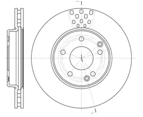 Brembo Xtra 09.8411.75 Brake Disc — Front 288mm, photo 2