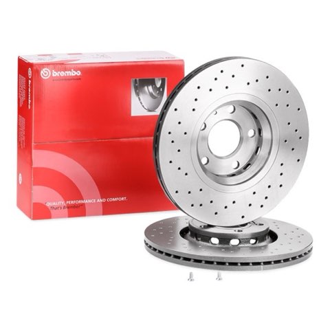 Brembo Xtra 09.8690.1X Brake Disc — Front 312mm, photo 3