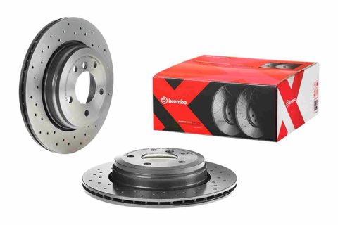 Brembo Xtra 09.9425.1X Brake Disc — Rear 320mm, photo 4