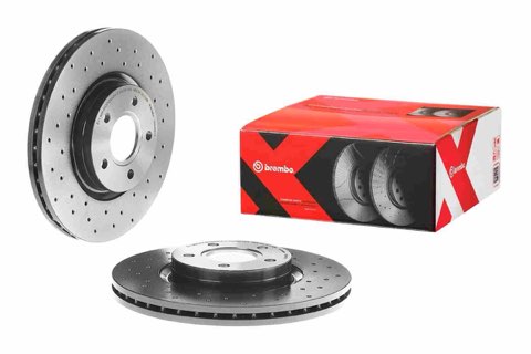 Brembo Xtra 09.9468.1X Brake Disc — Front 300mm, photo 3