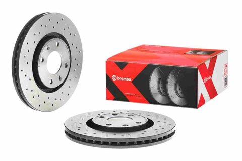 Brembo Xtra 09.9619.1X Brake Disc — Front 283mm, photo 3
