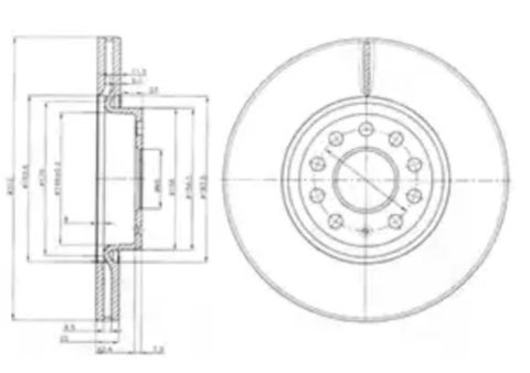 Brembo Xtra 09.9772.75 Brake Disc — Front 312mm, photo 2