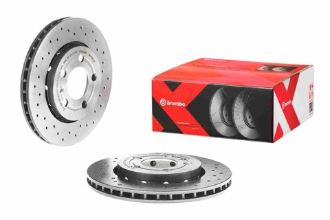 Brembo Xtra 09.A652.1X Brake Disc — Rear 256mm, photo 4