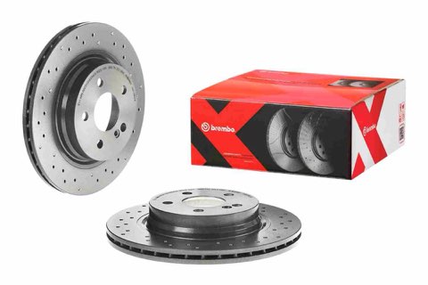 Brembo Xtra 09.A760.1X Brake Disc — Rear 300mm, photo 3
