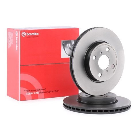 Brembo Prime 09.A913.11 Brake Disc — Front 258mm