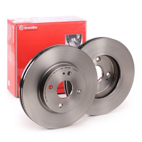 Brembo Prime 09.A968.11 Brake Disc — Front 258mm
