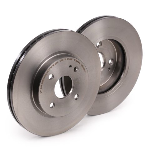 Brembo Prime 09.A968.11 Brake Disc — Front 258mm, photo 2