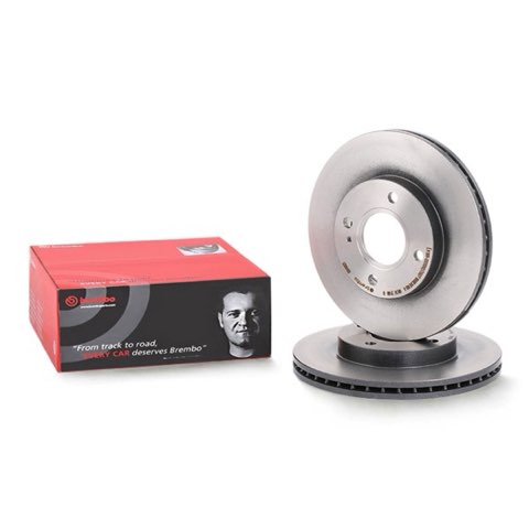 Brembo Prime 09.A968.21 Brake Disc — Front 258mm
