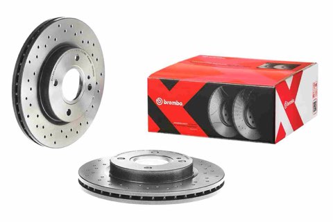 Brembo Xtra 09.A968.2X Brake Disc — Front 258mm, photo 7