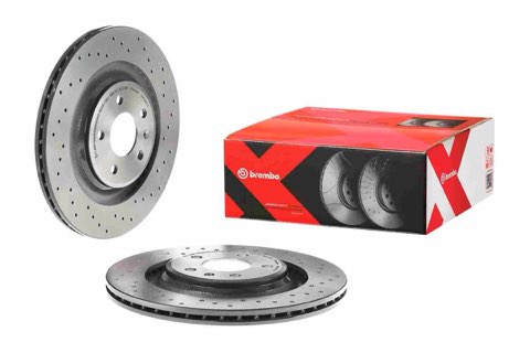 Brembo Xtra 09.B040.1X Brake Disc — Rear 330mm, photo 4