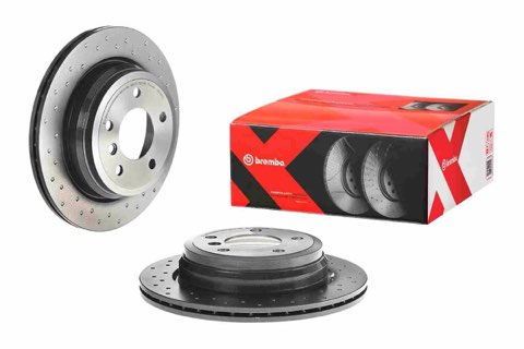 Brembo Xtra 09.B338.2X Brake Disc — Rear 300mm, photo 4