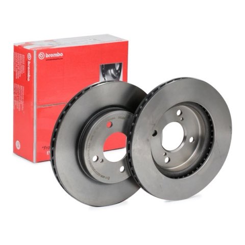 Brembo Prime 09.D247.11 Brake Disc — Front 252mm