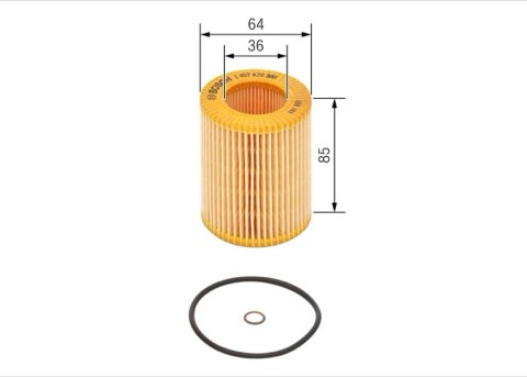 Bosch 1 457 429 308 Oil Filter, photo 2