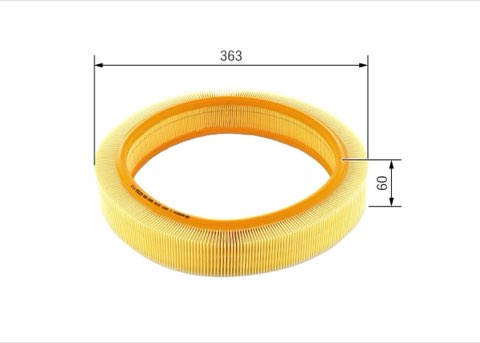 Bosch 1 457 429 992 Air Filter, photo 2
