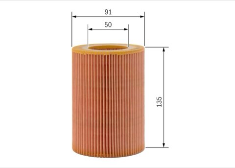 Bosch 1 457 433 044 Air Filter, photo 2