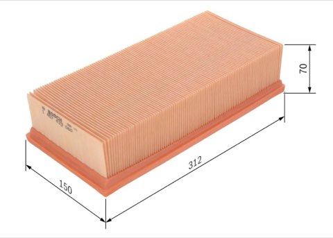Bosch 1 457 433 060 Air Filter, photo 2