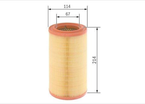 Bosch 1 457 433 077 Air Filter, photo 2